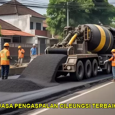 Daftar Jasa Pengaspalan Jalan Berkualitas di Cileungsi